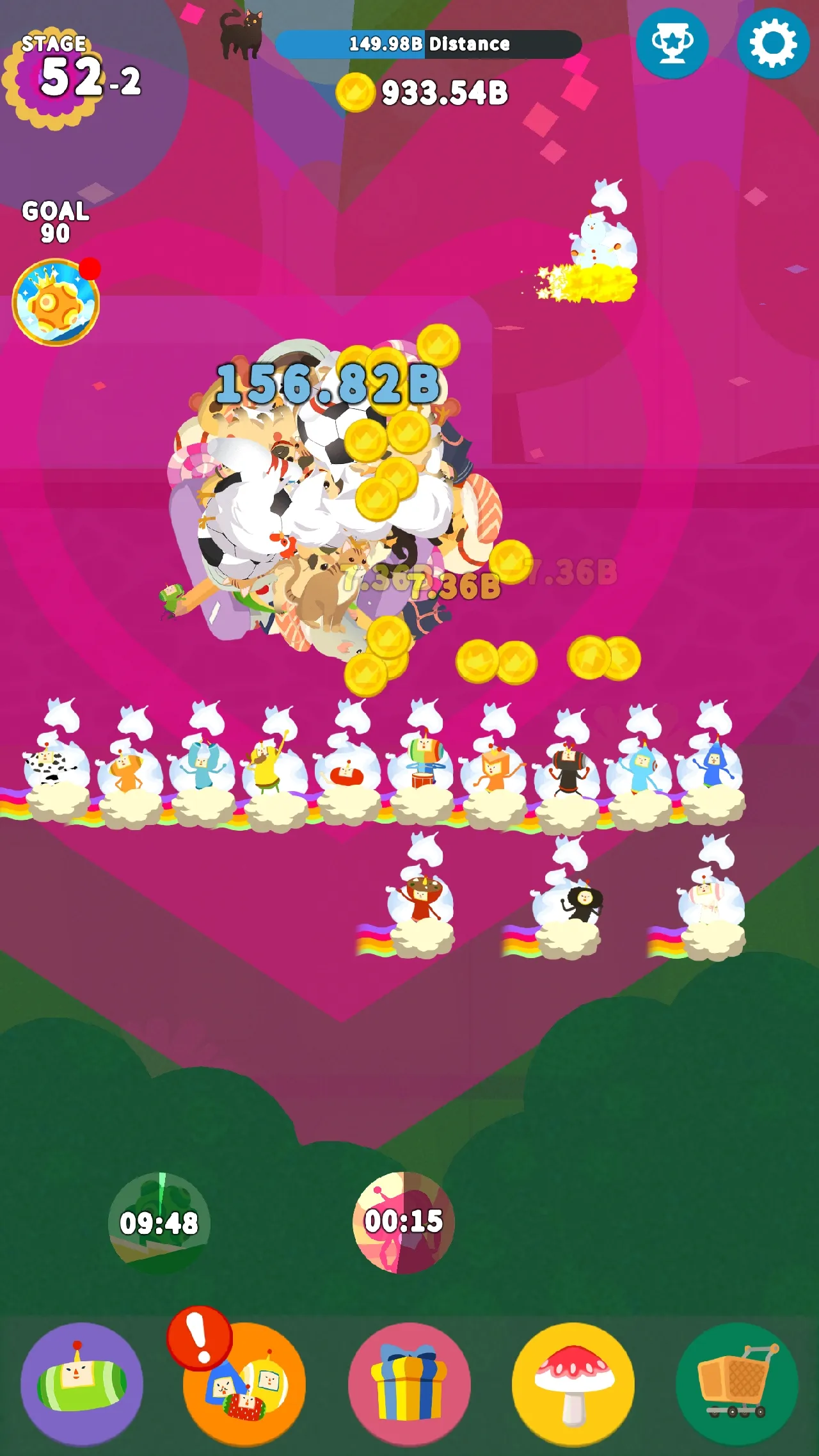 Tap Your Screen Across Four Different Worlds To Get Your Katamari To Legendary Size