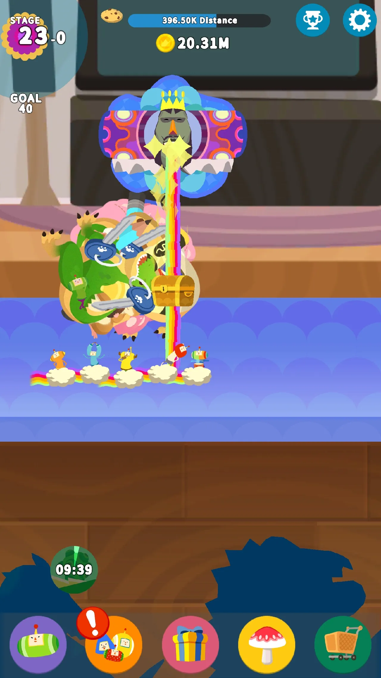 Tap Your Screen Across Four Different Worlds To Get Your Katamari To Legendary Size