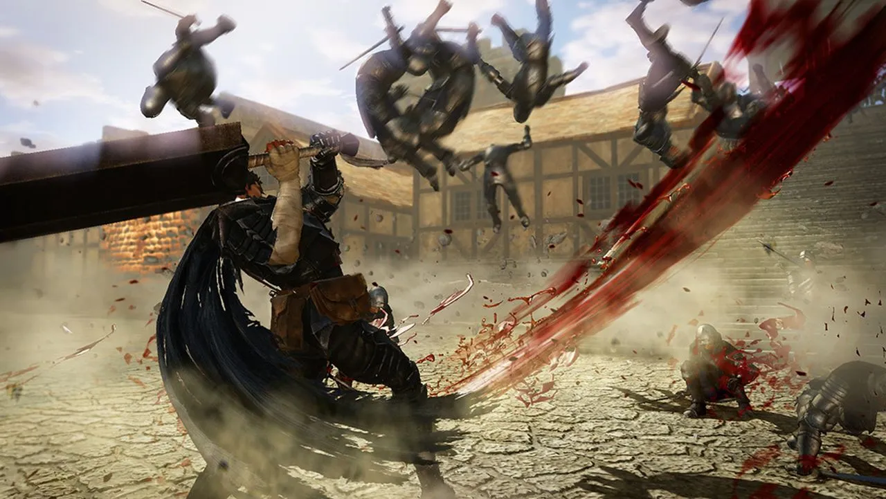 Fight Through Tons Of Enemies As Hero Guts