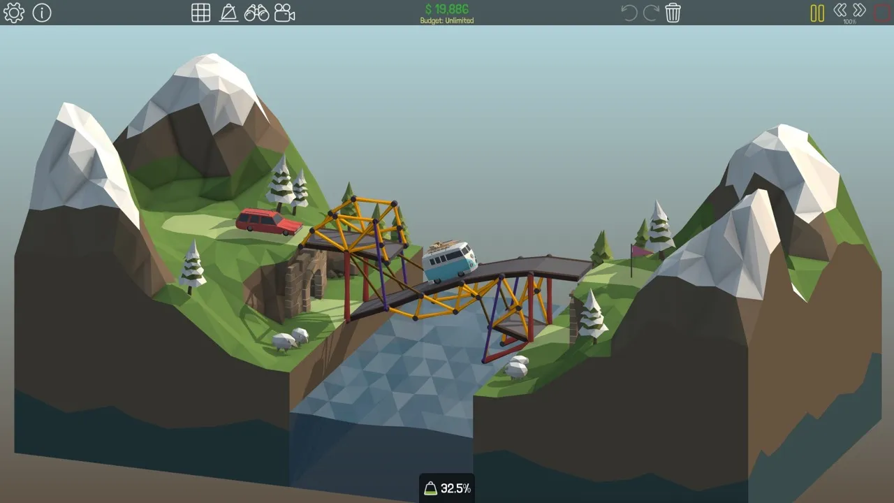 Troubled Bridge Over Water