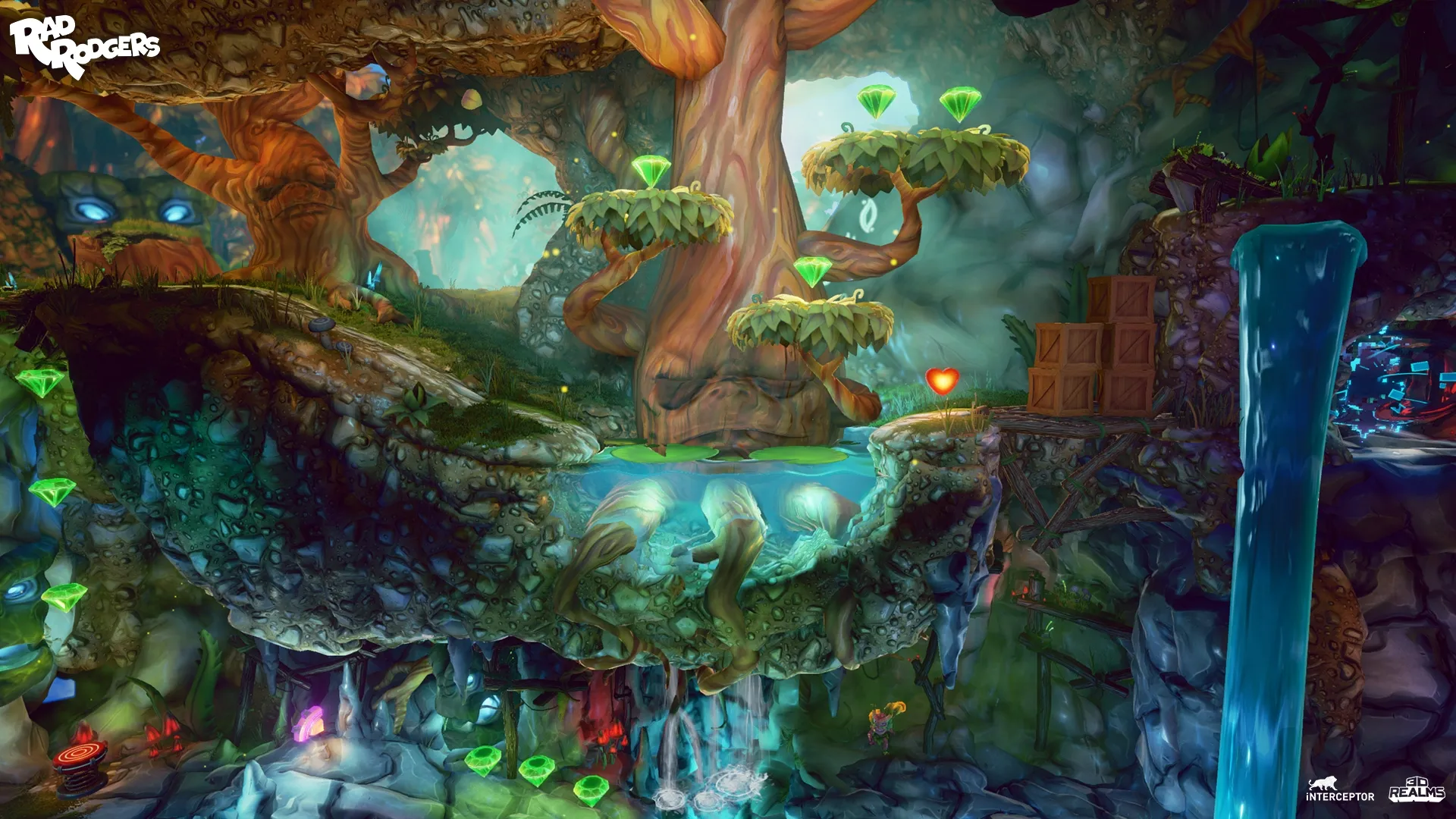 New Screenshots Show Off Cave Of Broken Trees