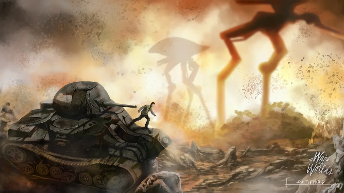 War of the Worlds Arthur Diary 2 Hyde Park
