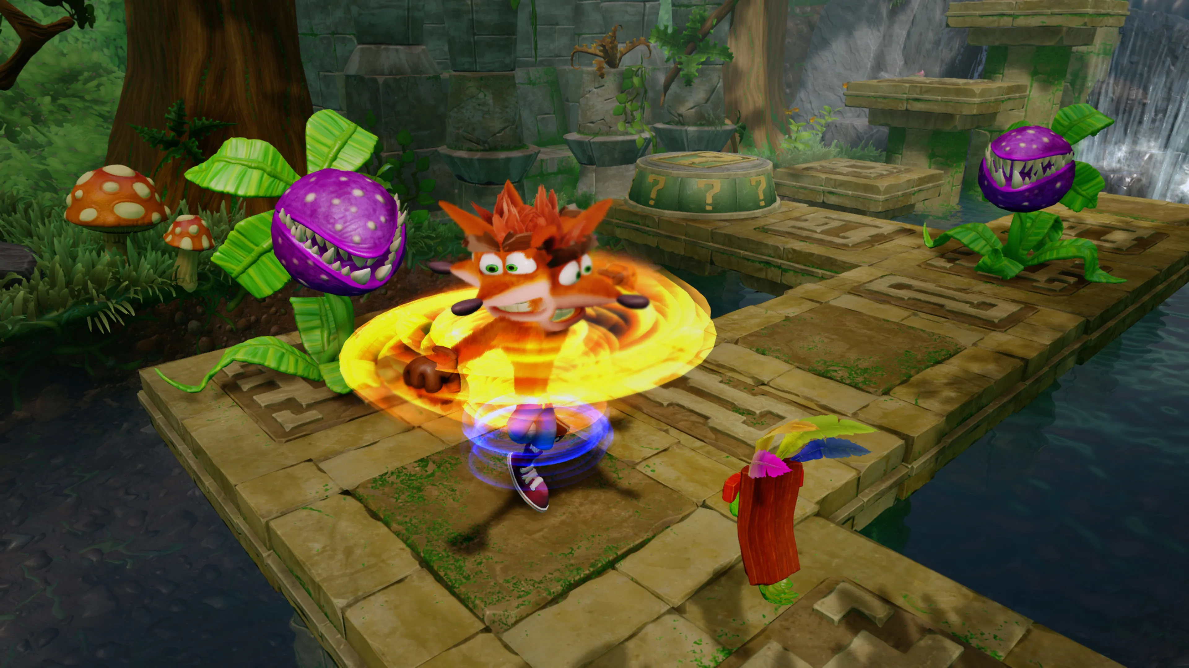Here's What The N.Sane Trilogy Version Of Crash Bandicoot 2's Level Hang Eight Looks Like
