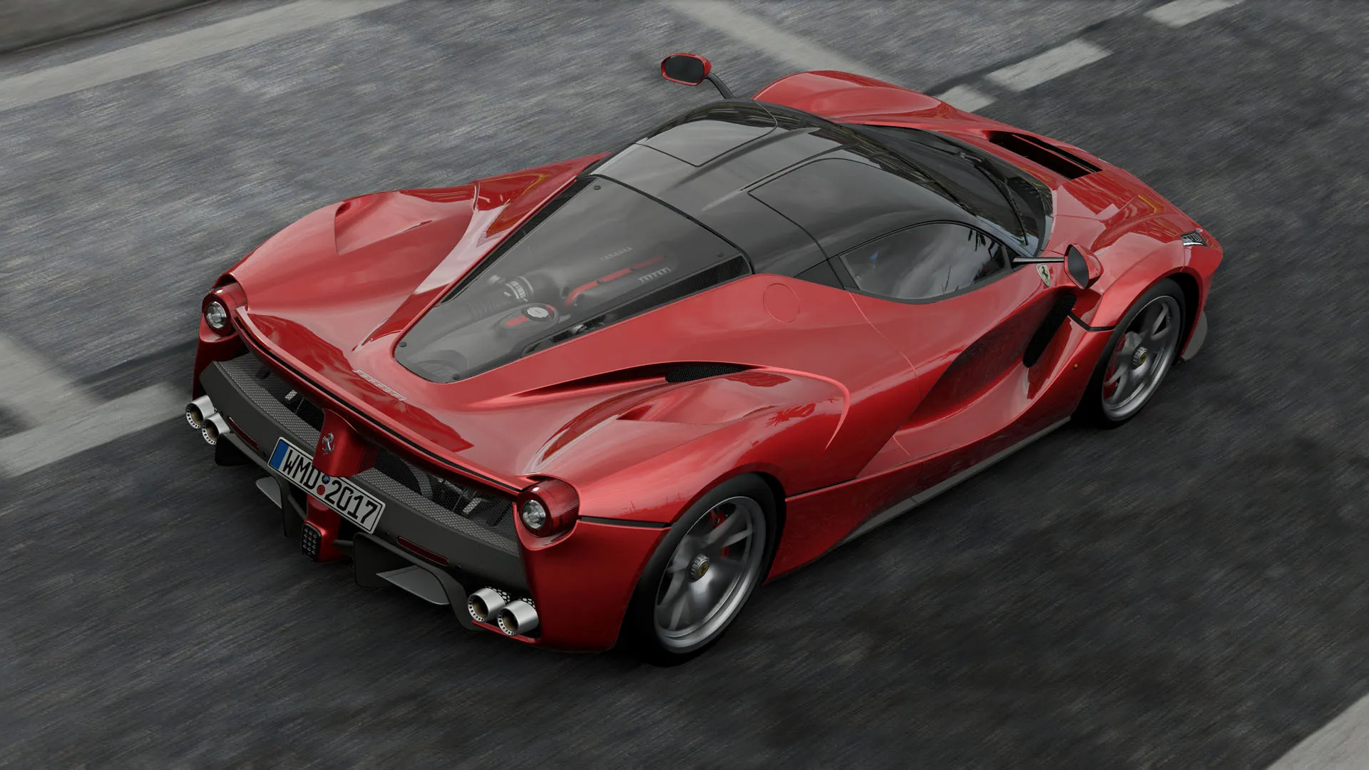 Roaring Around The Race Track