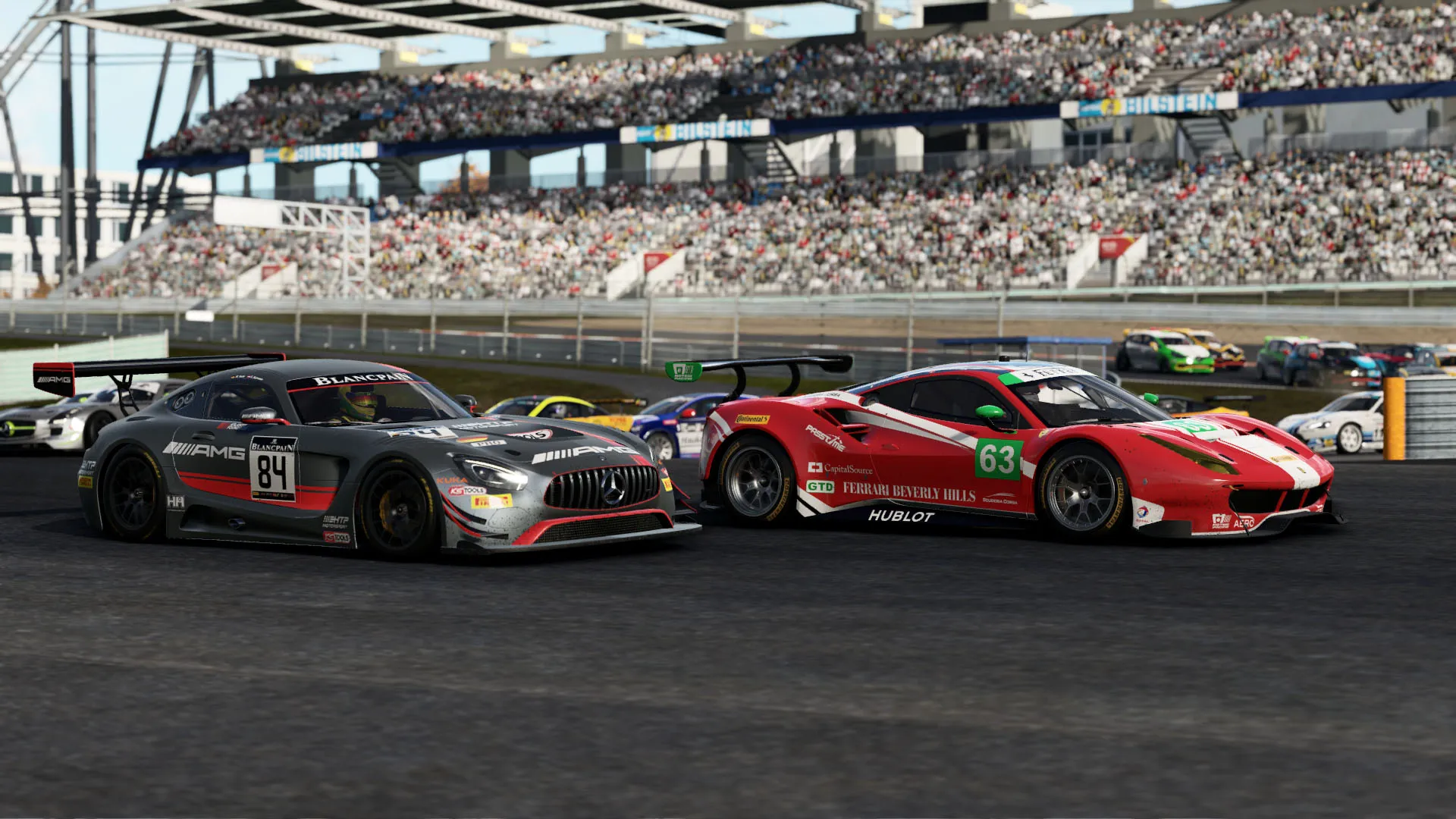 Roaring Around The Race Track