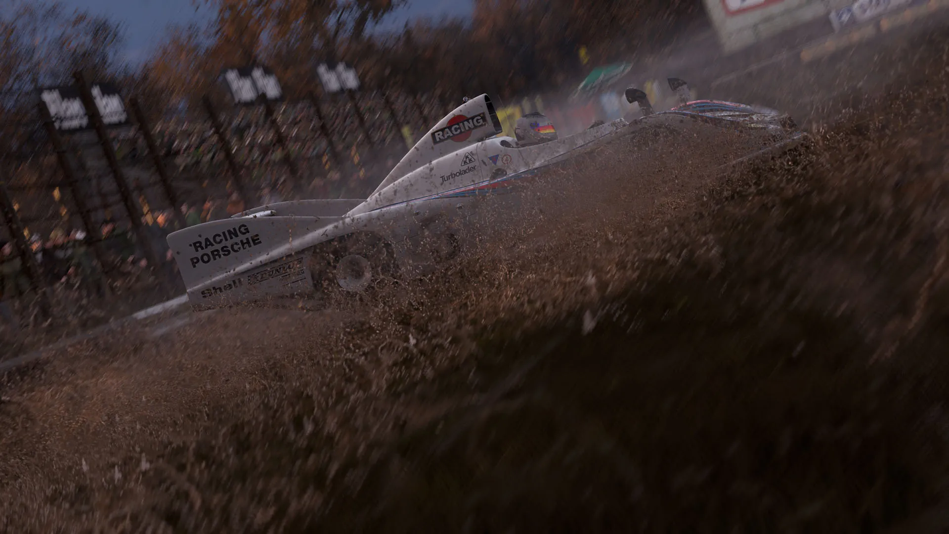 Roaring Around The Race Track