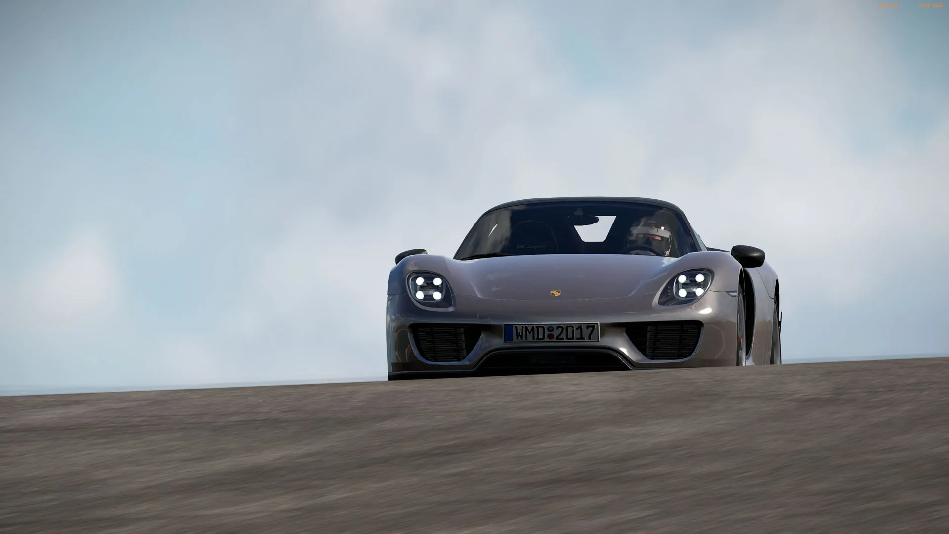 Roaring Around The Race Track