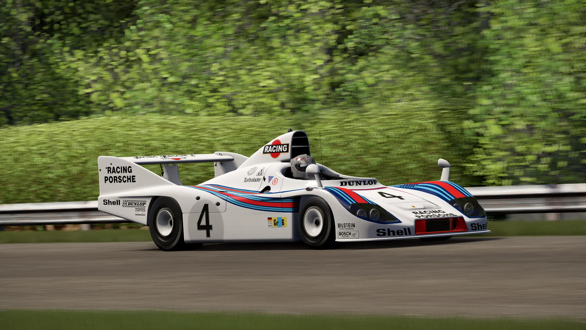 Roaring Around The Race Track