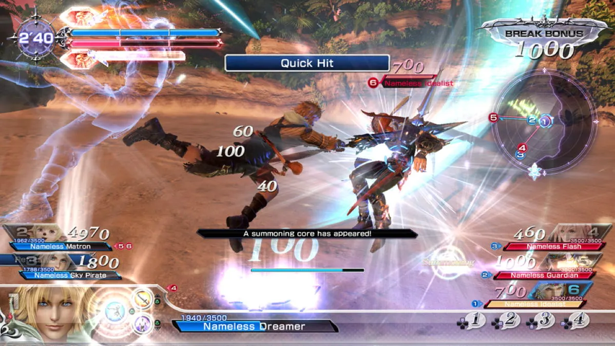 Dissidia Final Fantasy NT Coming To The PS4 In 2018
