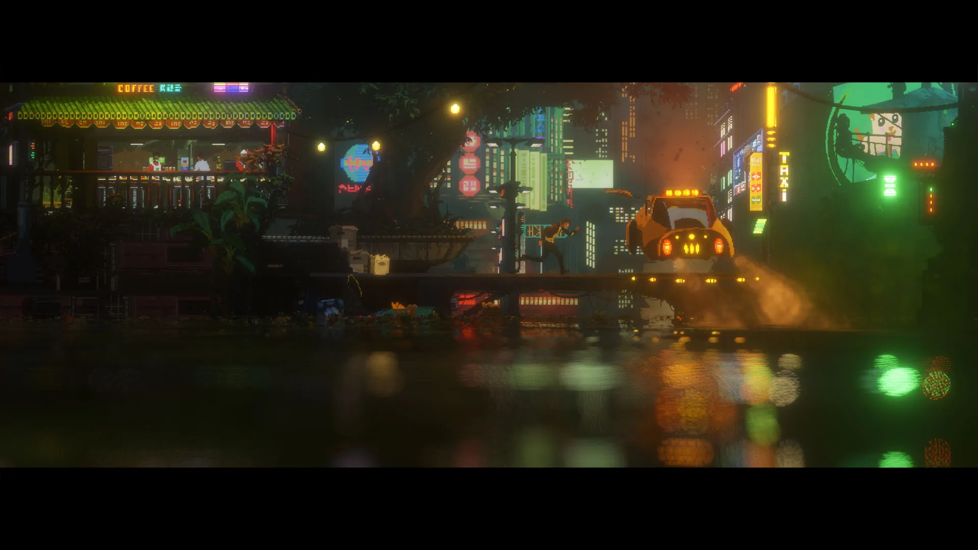 Retro-Styled Cyberpunk Game The Last Night Looks Cool