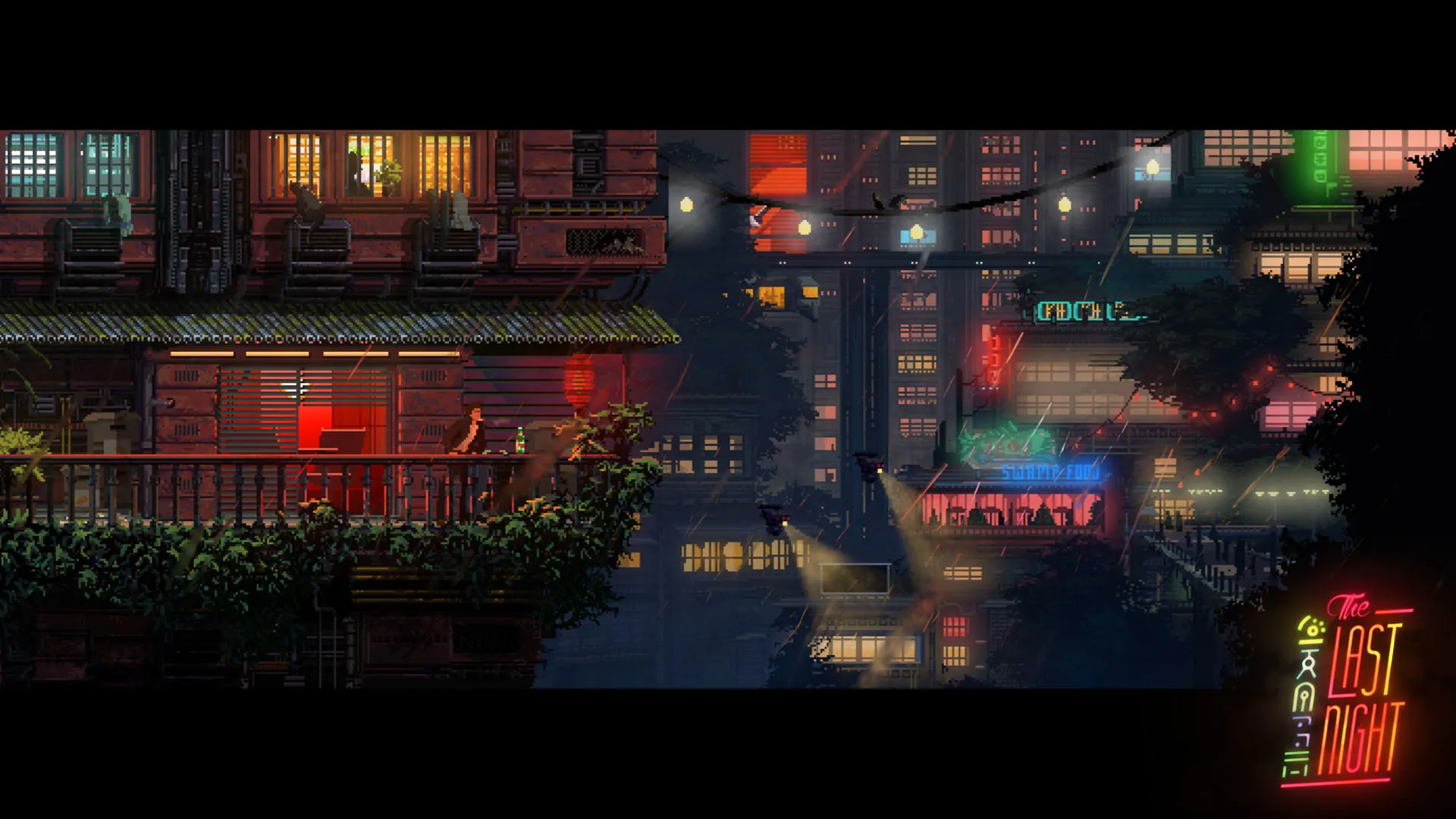Retro-Styled Cyberpunk Game The Last Night Looks Cool