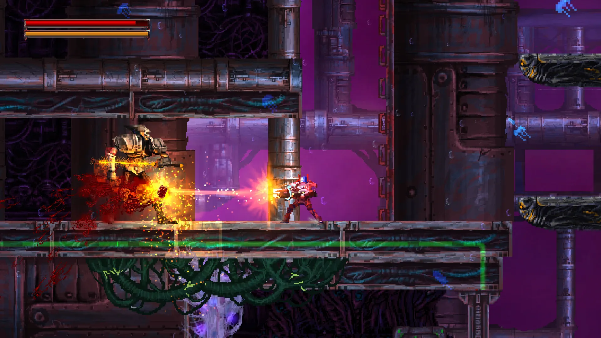 Steel Mantis Teases A Metal-Inspired 2D Shooter Set In Space