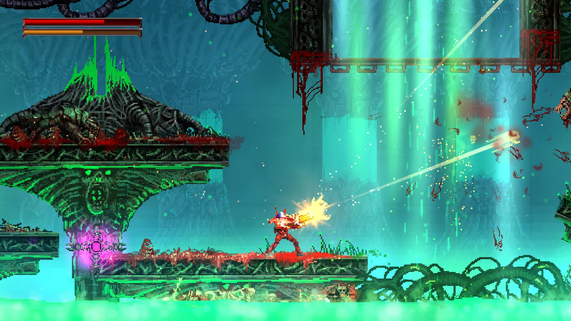 Steel Mantis Teases A Metal-Inspired 2D Shooter Set In Space