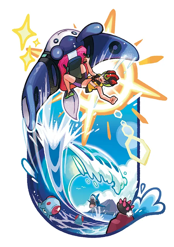 Legitimate Surfing Unveiled In Pokémon Ultra Sun And Ultra Moon Trailer