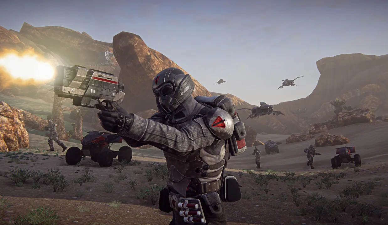 Digging Into The Trenches With PlanetSide 2 