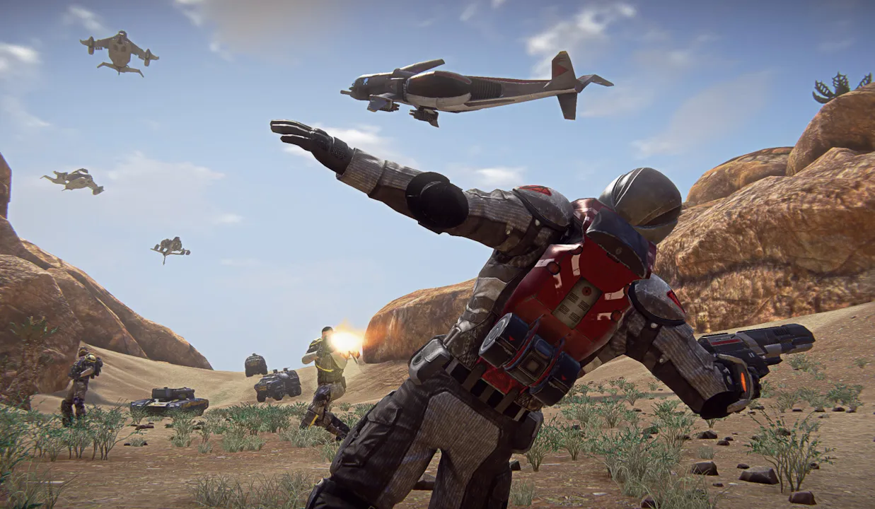 Digging Into The Trenches With PlanetSide 2 