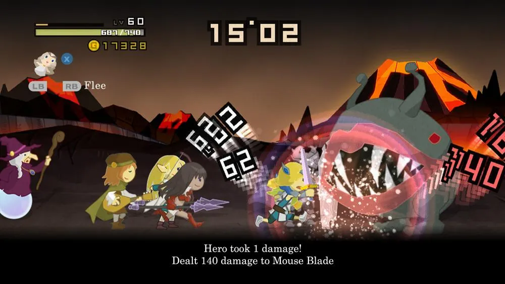 Half-Minute Hero Review: Tons Of Fun Content In An Ugly Little Package