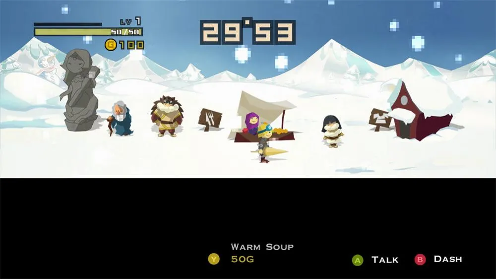 Half-Minute Hero Review: Tons Of Fun Content In An Ugly Little Package