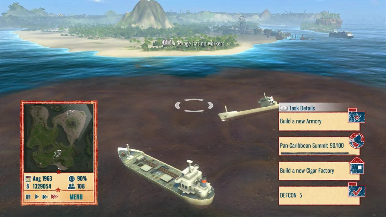 Latest Tropico 4 Screens Show Off UI Changes
