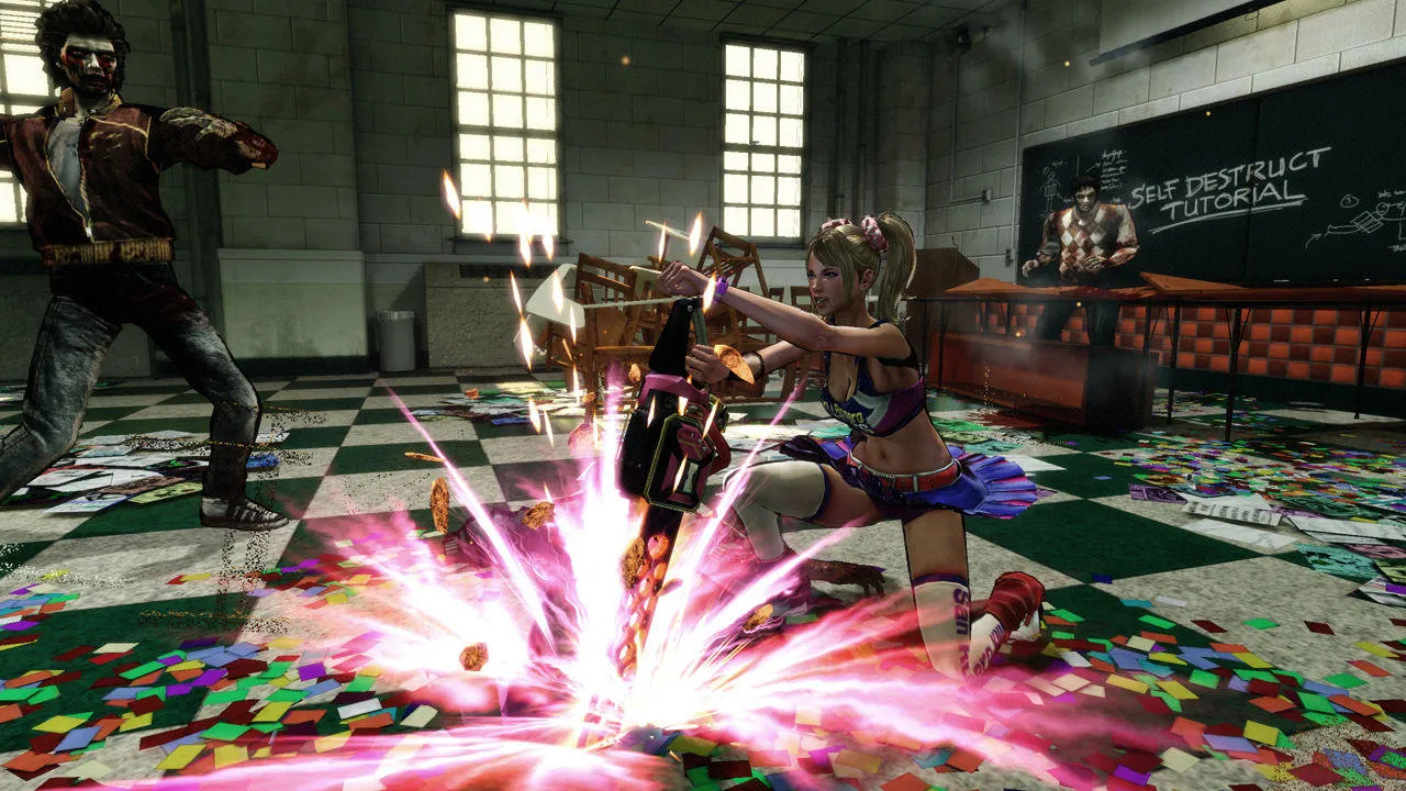 New Lollipop Chainsaw Screens Show Spirit
