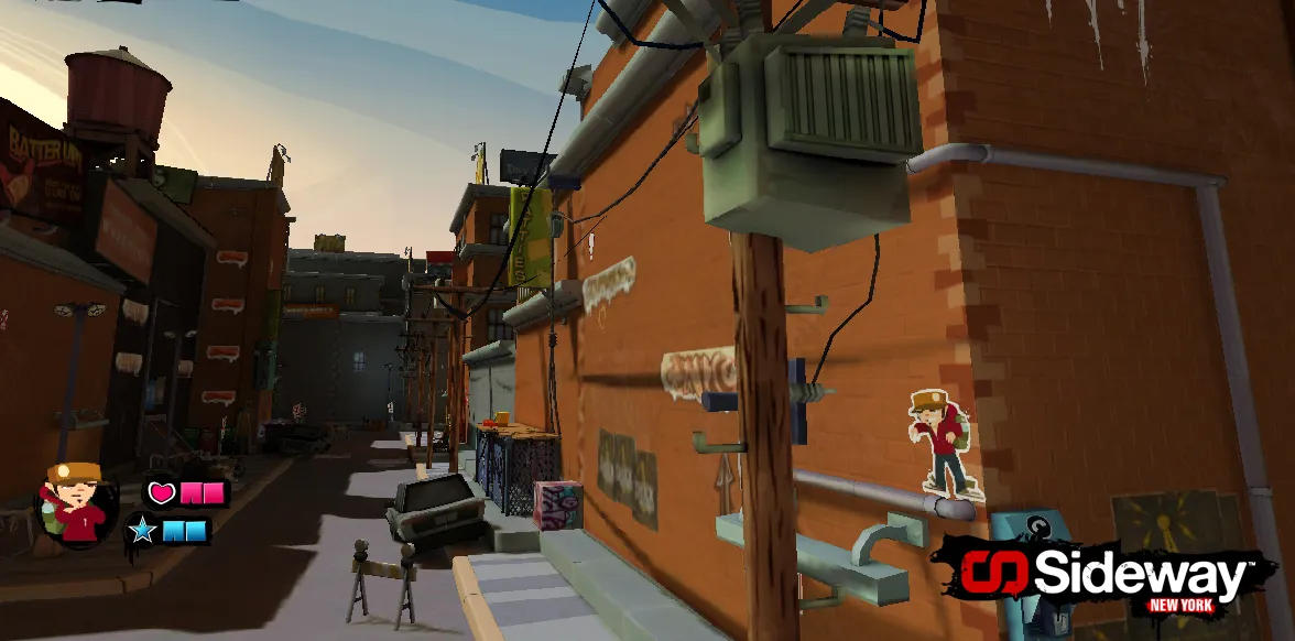 Platforming Through Street Art In Sideway