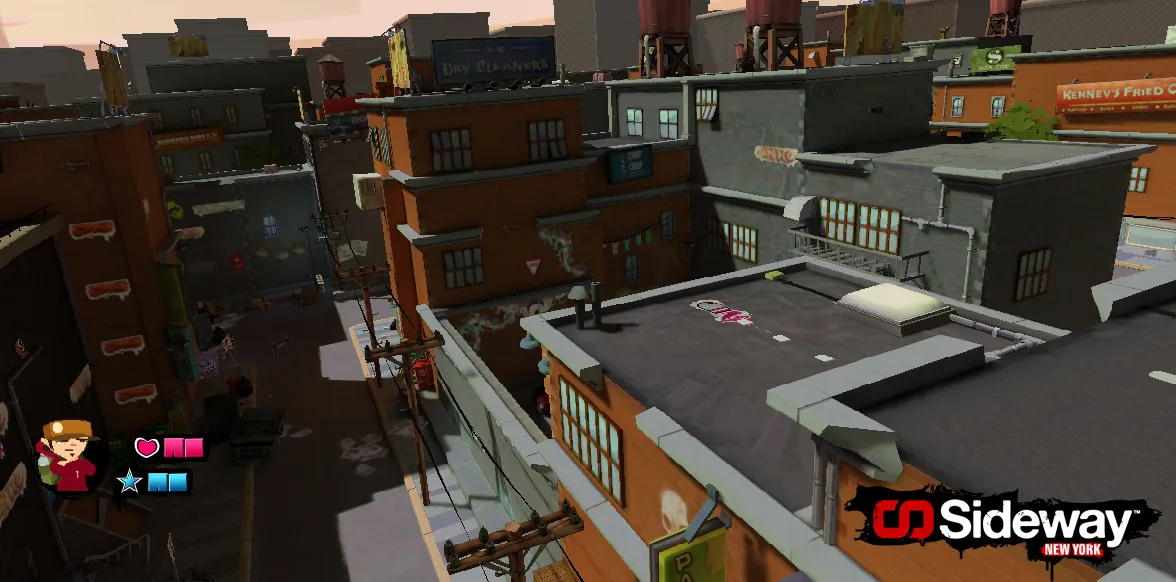 Platforming Through Street Art In Sideway