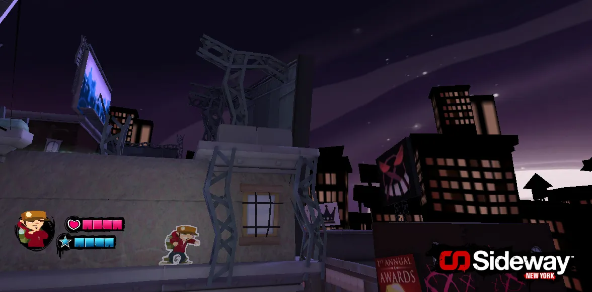Platforming Through Street Art In Sideway