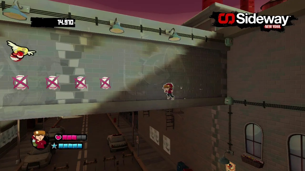 Platforming Through Street Art In Sideway