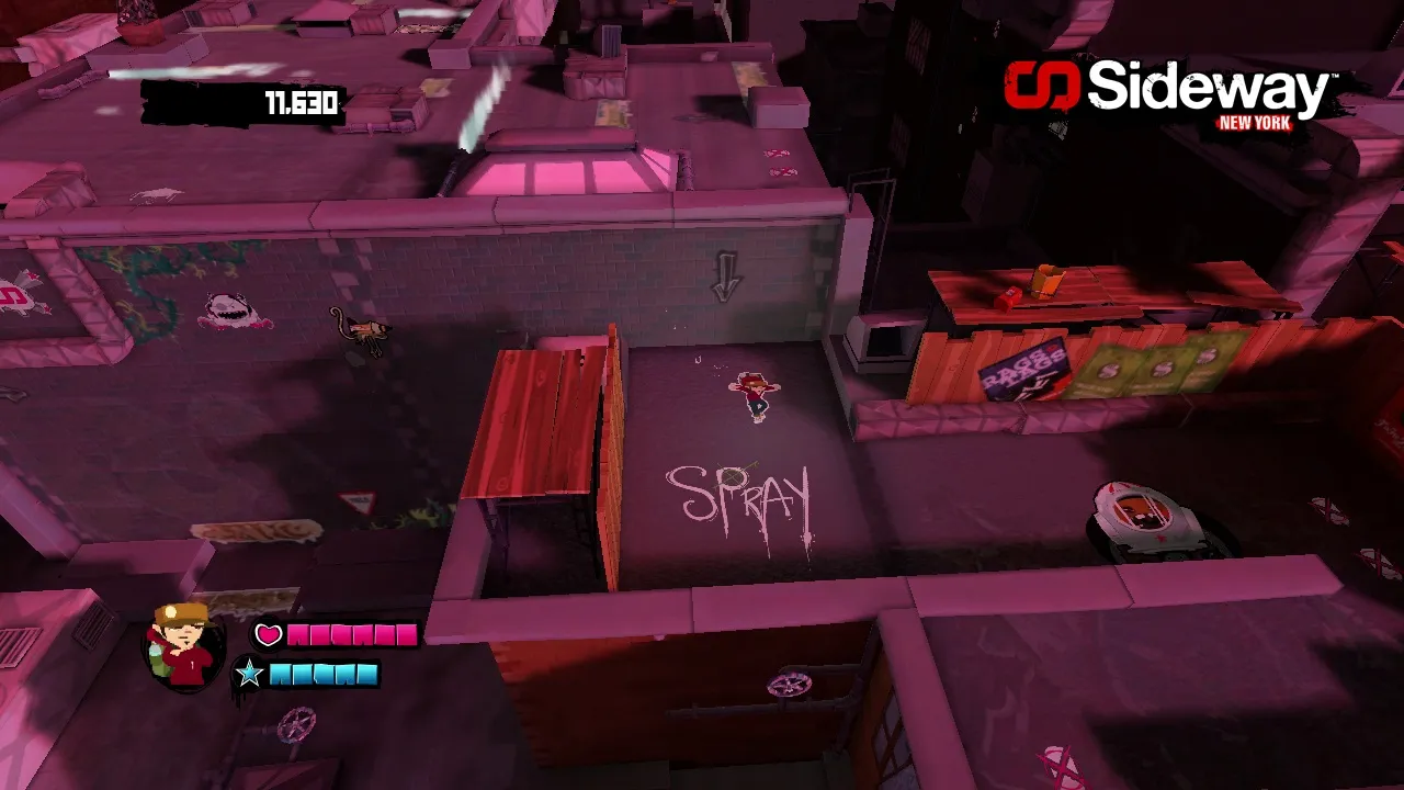 Platforming Through Street Art In Sideway