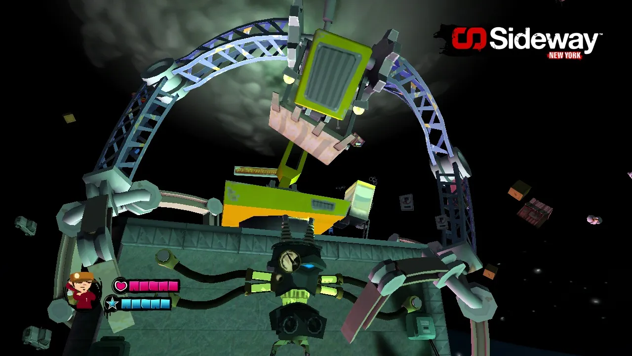 Platforming Through Street Art In Sideway