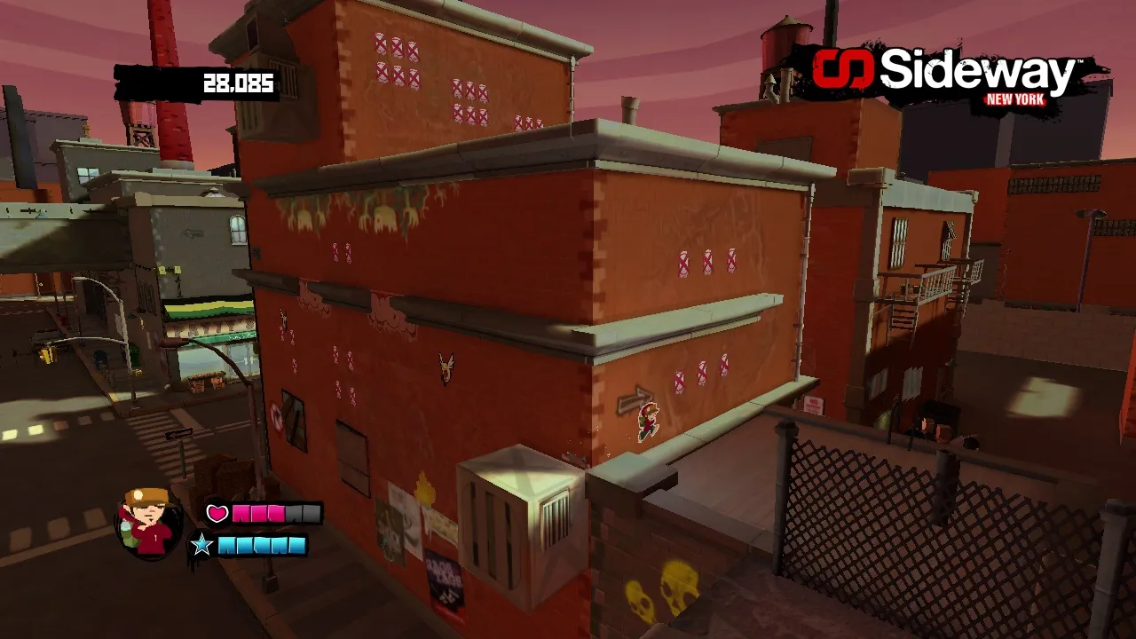 Platforming Through Street Art In Sideway
