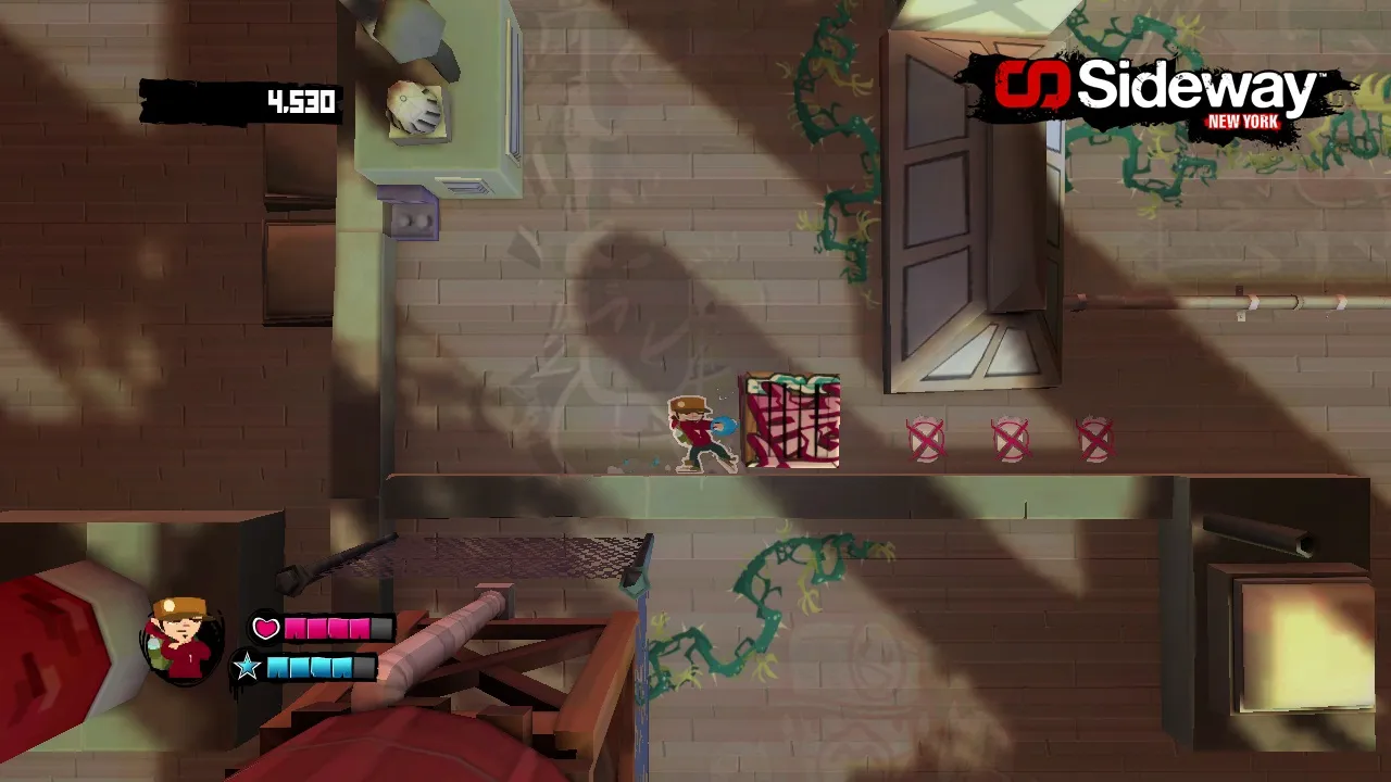 Platforming Through Street Art In Sideway