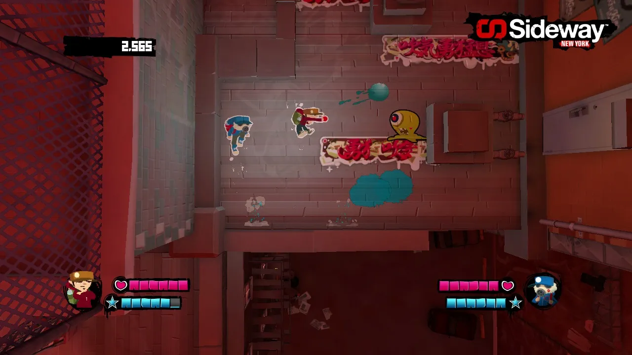 Platforming Through Street Art In Sideway