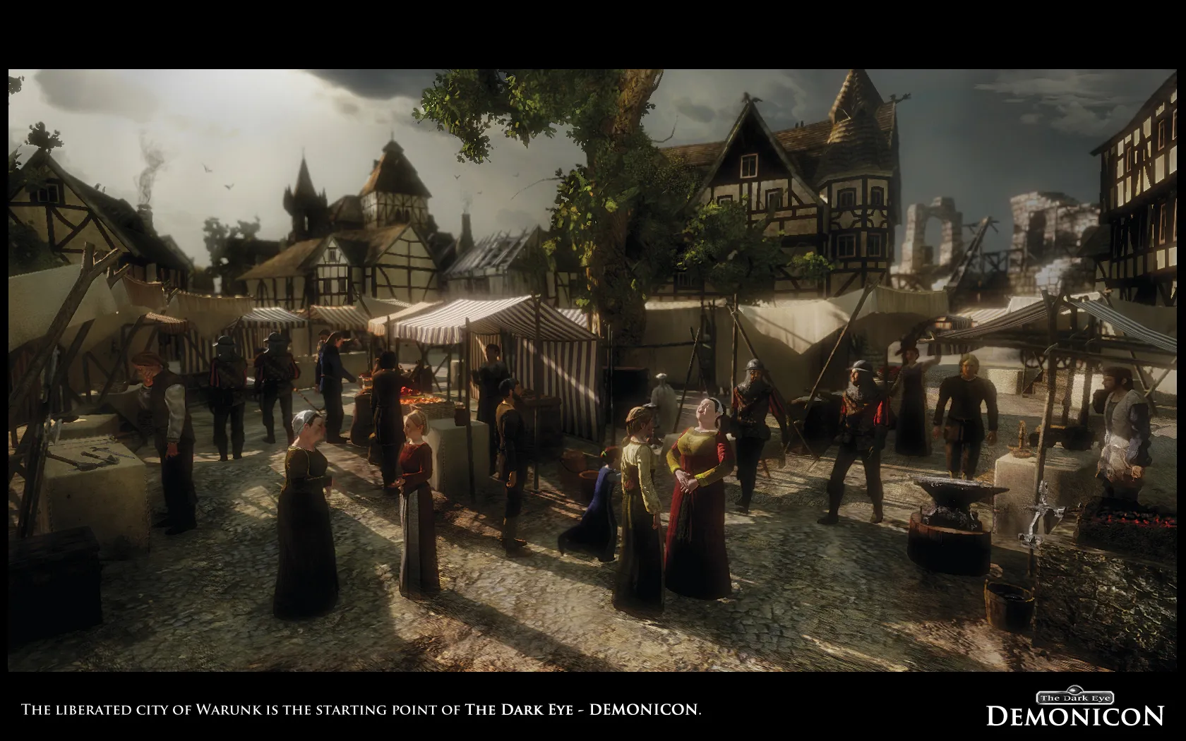 First Screens Of Dark European RPG Demonicon