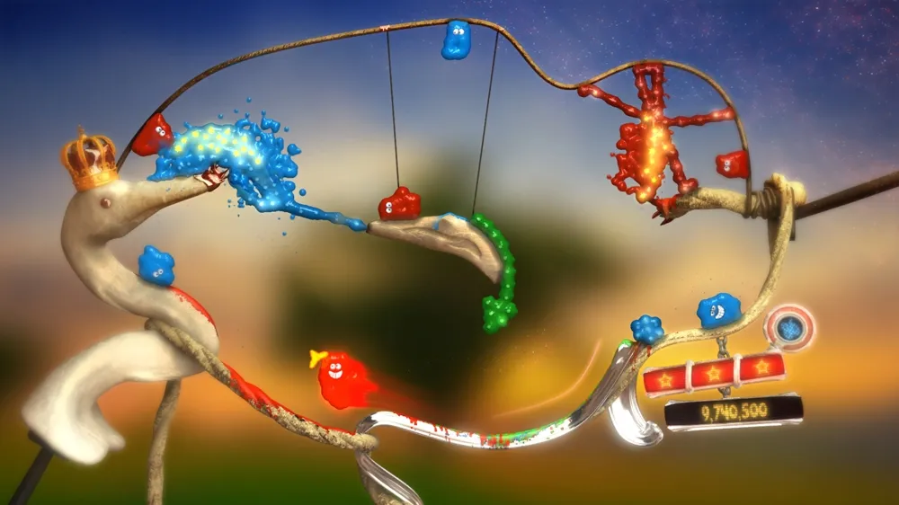 Throw Goo At Bombs In This Experimental Playground