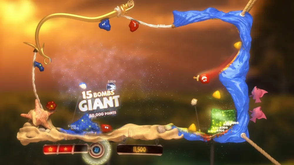 Throw Goo At Bombs In This Experimental Playground