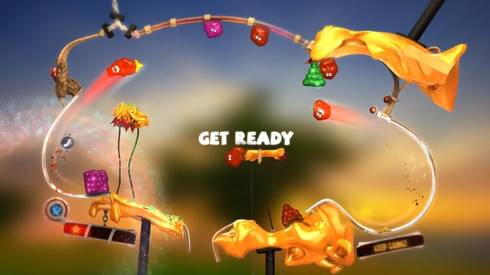 Throw Goo At Bombs In This Experimental Playground