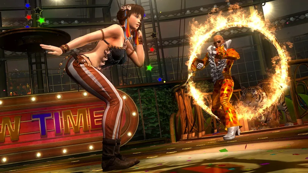 Watch A Cute Lady Beat Up A Clown In Dead Or Alive 5
