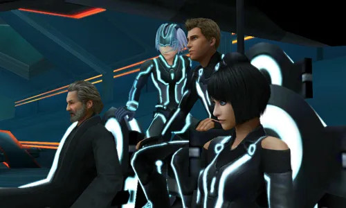 New Kingdom Hearts 3D Screens Show Off TRON's Grid