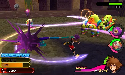 New Kingdom Hearts 3DS Screenshots And Concept Art