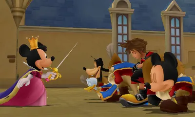 The Musketeers and Quasimodo Shine In New Kingdom Hearts 3DS Screens