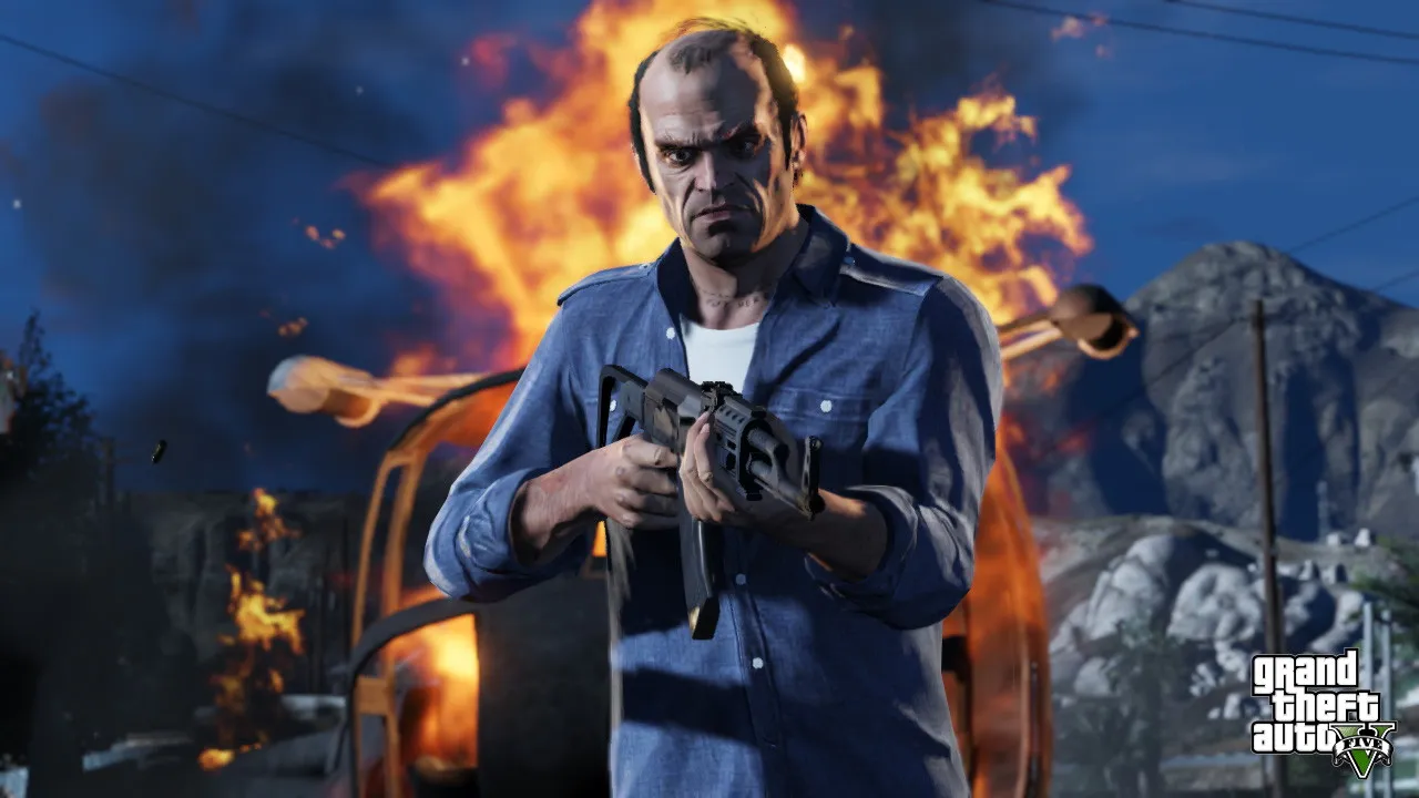 Grand Theft Auto V Screens Crash E3