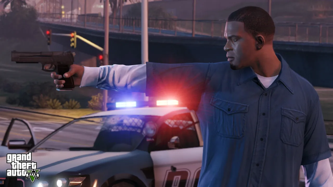 Grand Theft Auto V Screens Crash E3