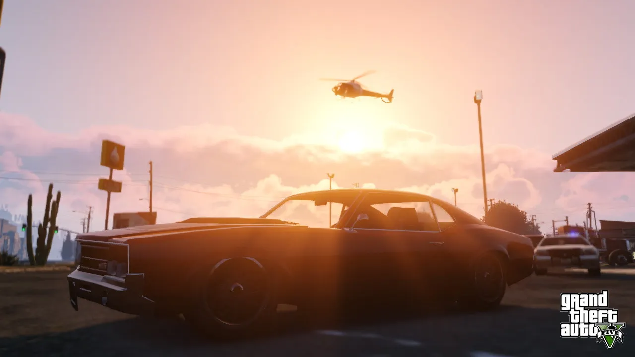 Grand Theft Auto V Screens Crash E3