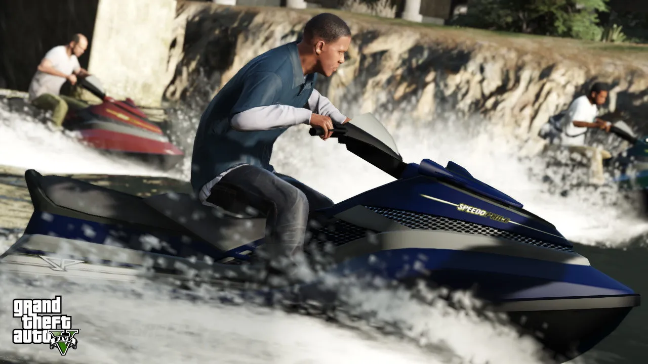 Grand Theft Auto V Screens Crash E3