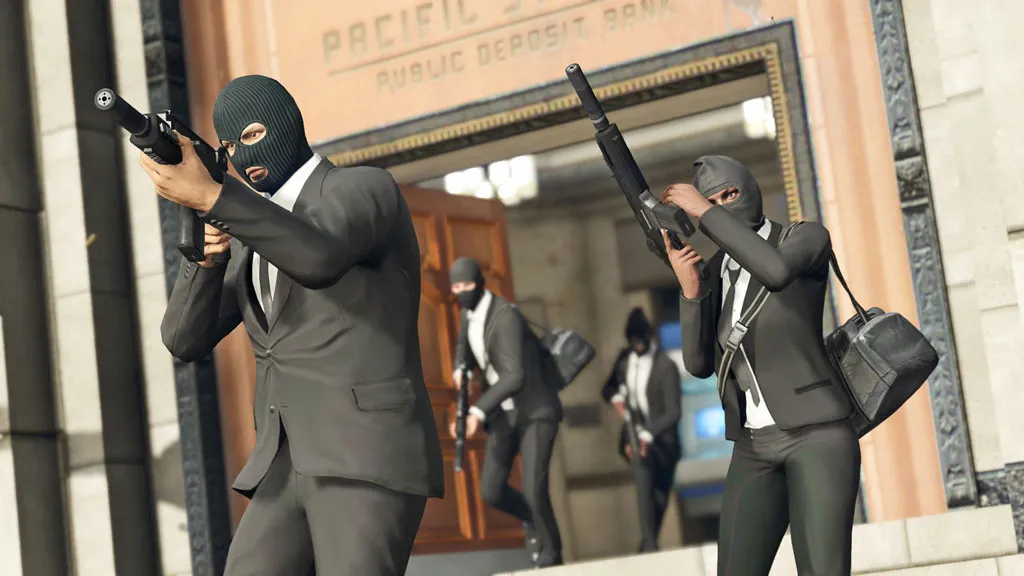 Online Heists Coming To GTA V In March, PC Version Delayed Again
