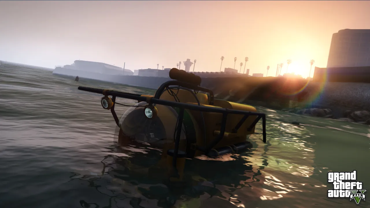 New Grand Theft Auto V Screens Show Terror From The Deep