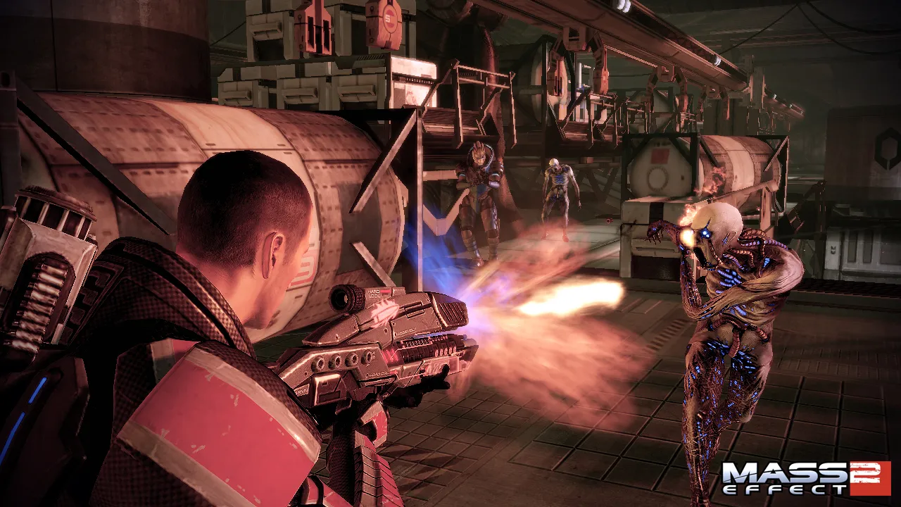 Commander Shepard Successfully Lands On PS3