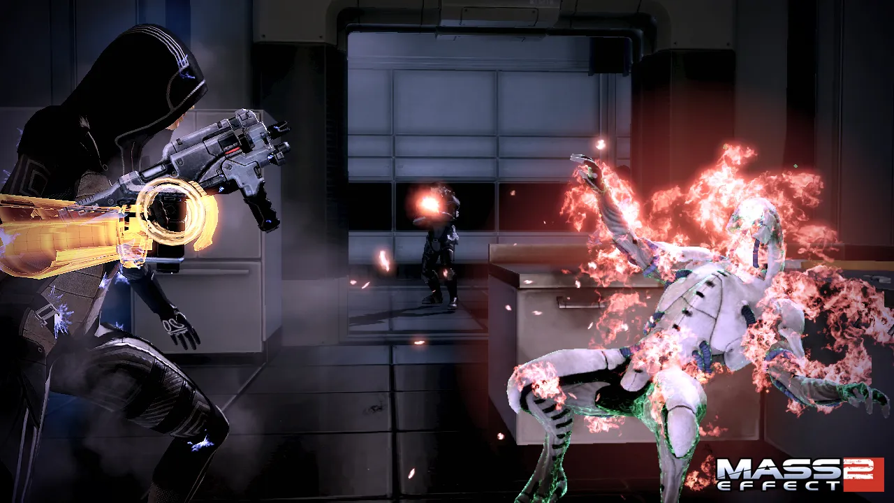 Commander Shepard Successfully Lands On PS3