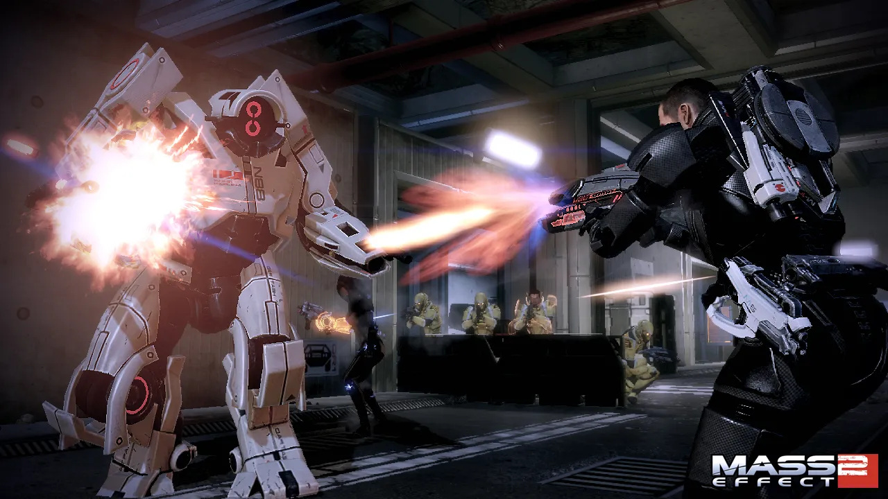Commander Shepard Successfully Lands On PS3